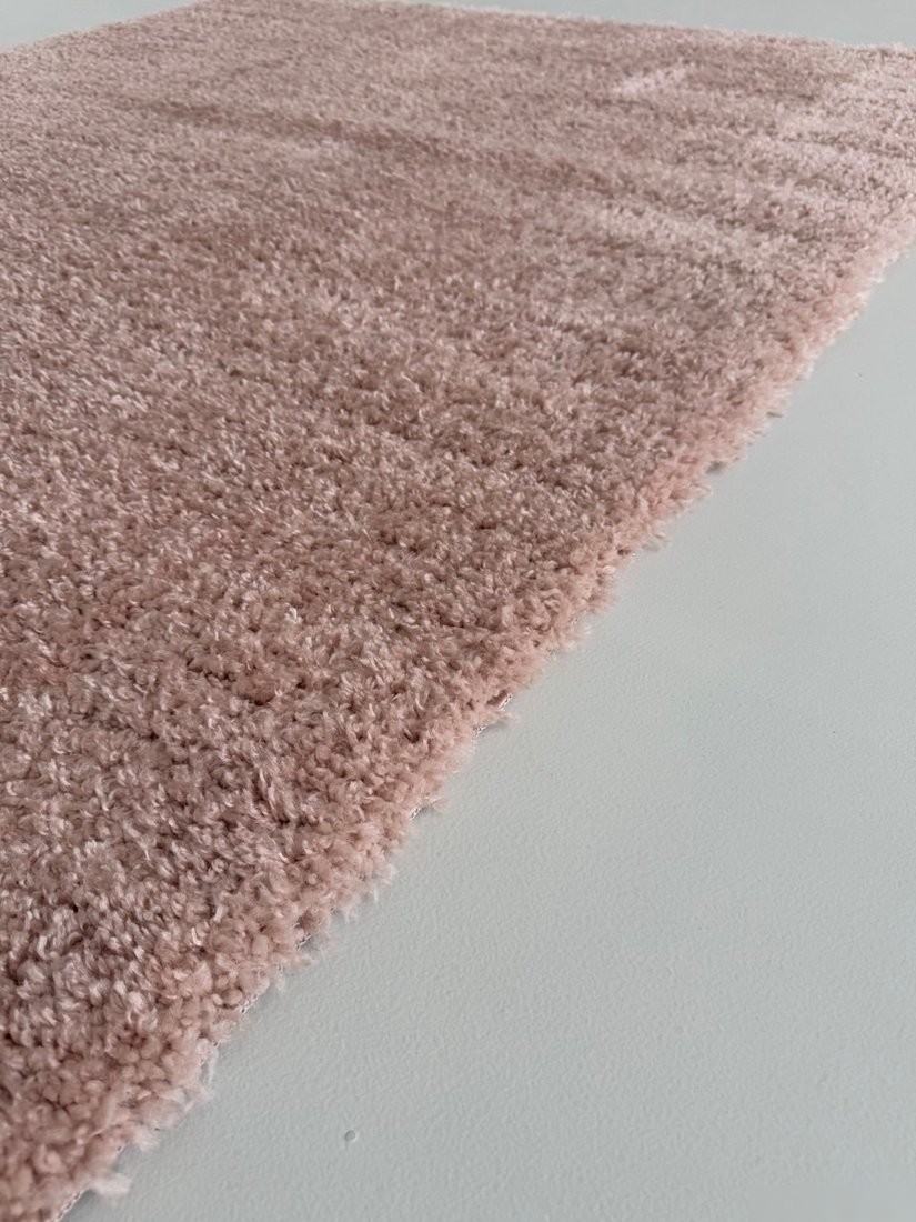 Ковер для жилой комнаты LAXMI Fluffy 01 прямоугольник (1x3, Blush)