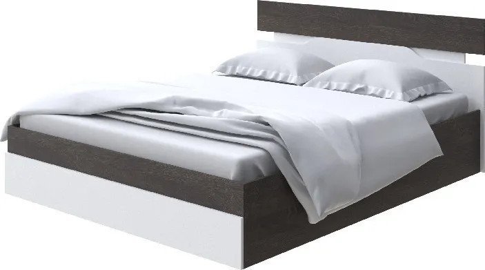 Кровать PROxSON Milton с ПМ 160x190 (дуб кантербери/белый)