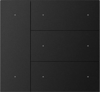 Панель выключателя Arlight Intelligent KNX-23-4G-SUF Black 051083