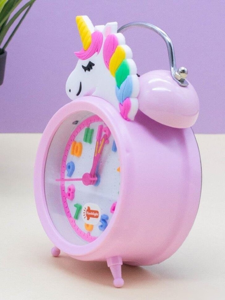 Настольные часы ILikeGift Cute unicorn 2110F-01 (розовый)
