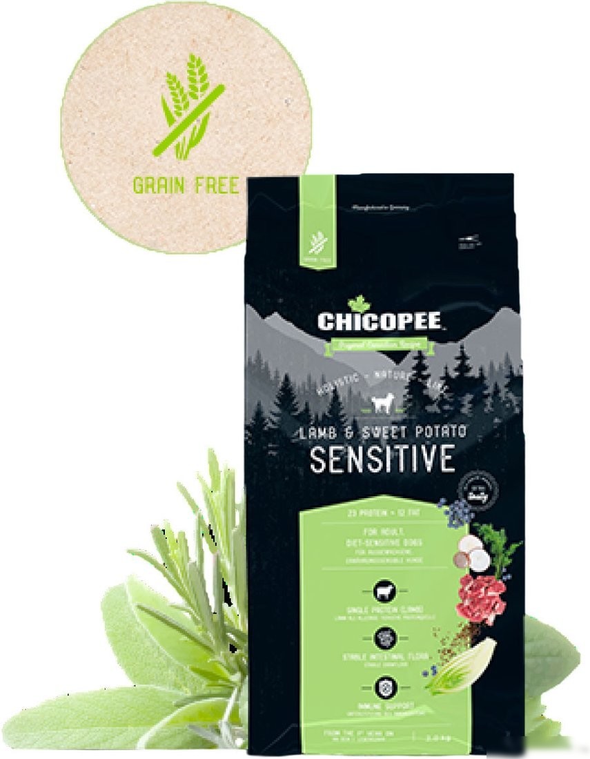 Chicopee HNL Sensitive ягненок с бататом 2 кг