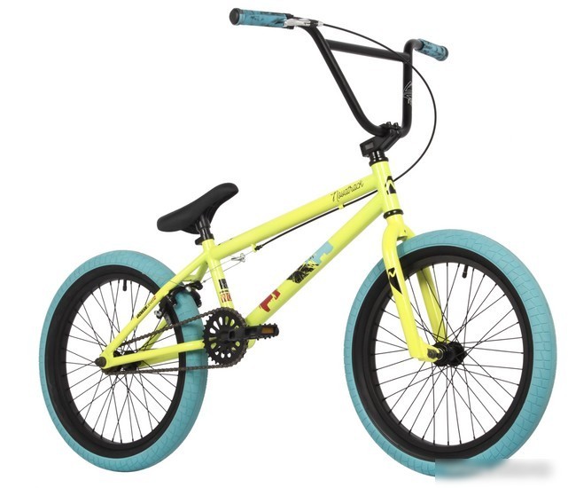 Велосипед Novatrack Wolf 2024 20BMX.WOLF.GN4 (зеленый)