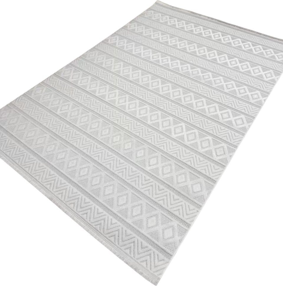 Ковер для жилой комнаты Radjab Carpet Моника Прямоугольник MC 383A 12645RK (1.6x2.3, Cream)