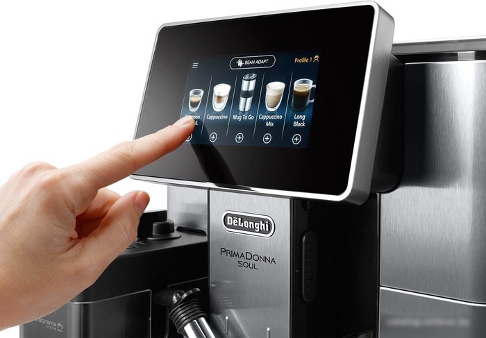 Эспрессо кофемашина DeLonghi PrimaDonna Soul ECAM 610.75.MB