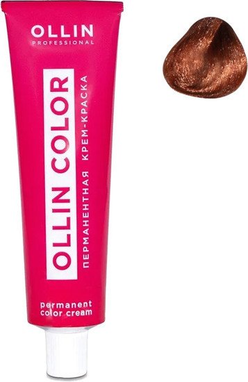 Крем-краска Ollin Professional Color перманентная 7/4 русый медный 100 мл