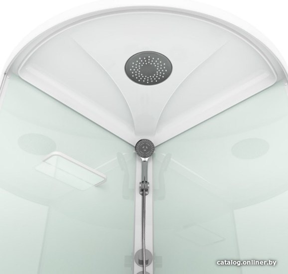 Душевая кабина Domani-Spa Simple 99 90x90 (тонированное стекло/черный)