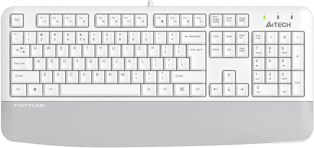 Клавиатура A4Tech Fstyler FK20 (белый)