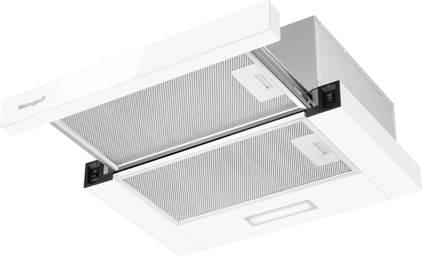 Кухонная вытяжка Weissgauff TEL 450 White Glass