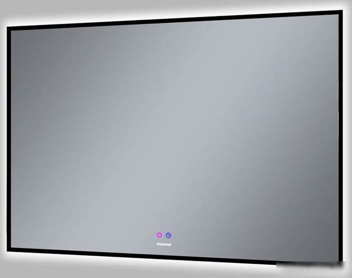 Grossman Зеркало Pragma-норма Black LED 18100802 (с сенсорным выключателем и подогревом)