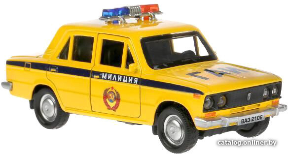 Легковой автомобиль Технопарк ВАЗ-2106 Жигули Полиция 2106-12SLPOL-YE