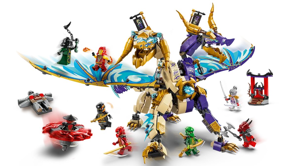 Конструктор LEGO Ninjago Дуговой дракон фокуса 71836