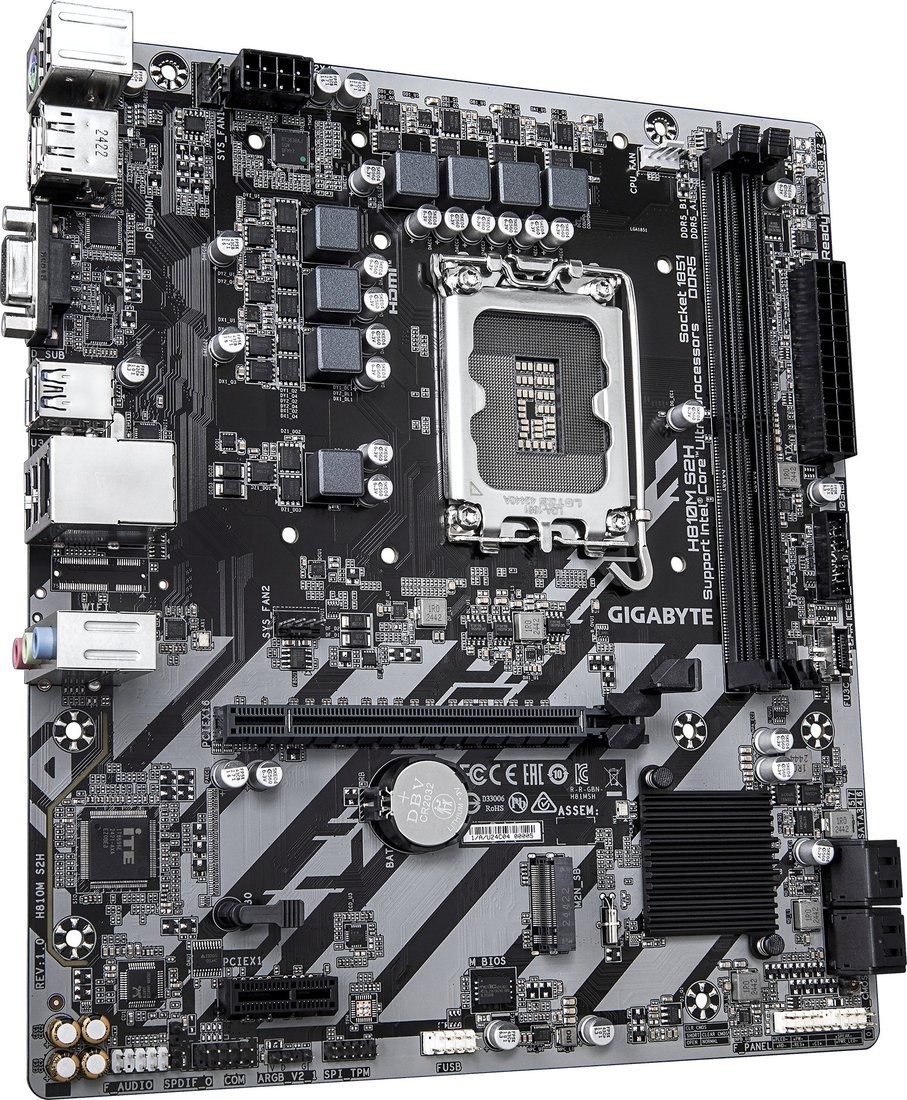 Материнская плата Gigabyte H810M S2H