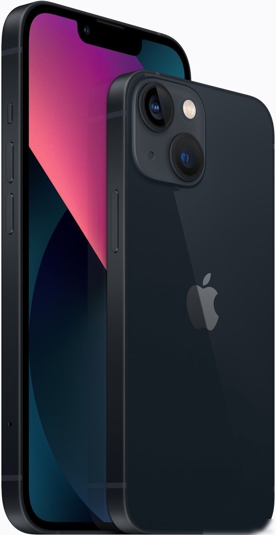 Телефон Apple iPhone 13 256GB (темная ночь)