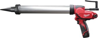 Пистолет для герметика Milwaukee M12 PCG/600A-201B 4933441670 (с 1-им АКБ)