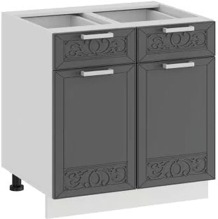 Шкаф напольный Трия Долорес 1Н6Я1 (титан)