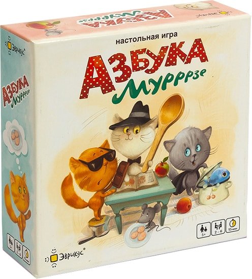 Настольная игра Эврикус Азбука Мурррзе PG-17024