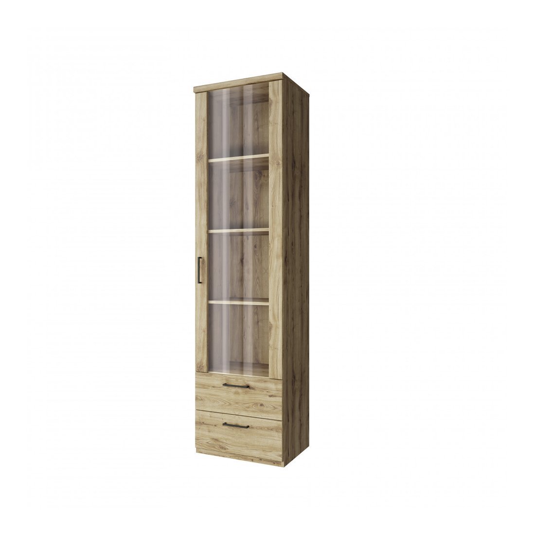 Шкаф-витрина Anrex Doorset 1V2S (дуб наварра)