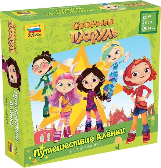 Настольная игра Звезда Сказочный патруль. Путешествие Аленки