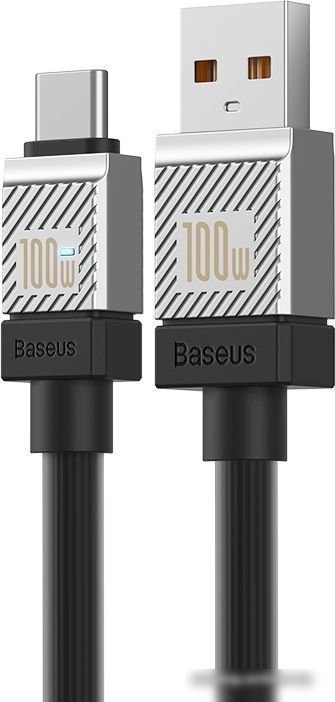 Кабель Baseus CoolPlay Series USB Type-A - USB Type-C (2 м, черный)