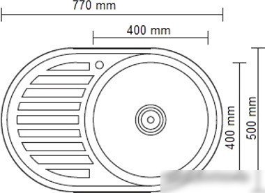 Кухонная мойка Ledeme L87750-6R