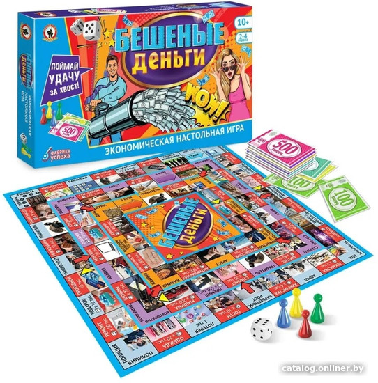 Настольная игра Русский стиль Бешеные деньги 04033