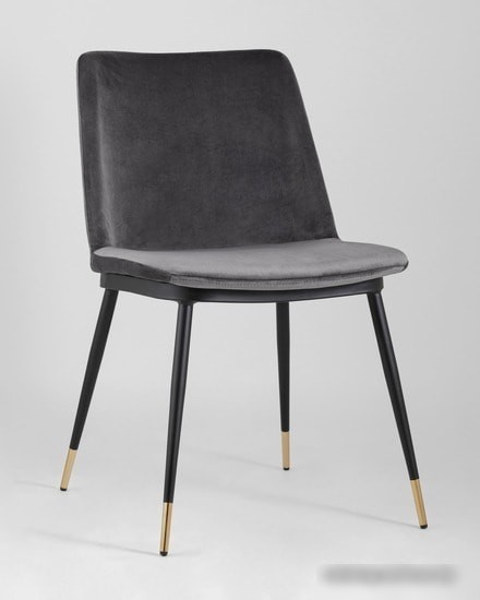 Стул Stool Group Мелисса велюр (темно-серый)