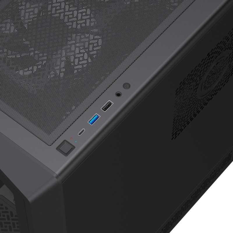 Корпус GameMax Vista COC BK (черный)