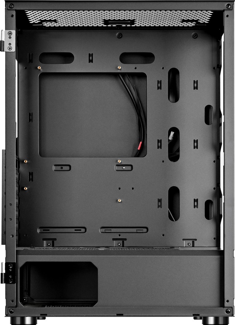 Корпус 1stPlayer GO6 GO6-BK-4FS7 (черный)