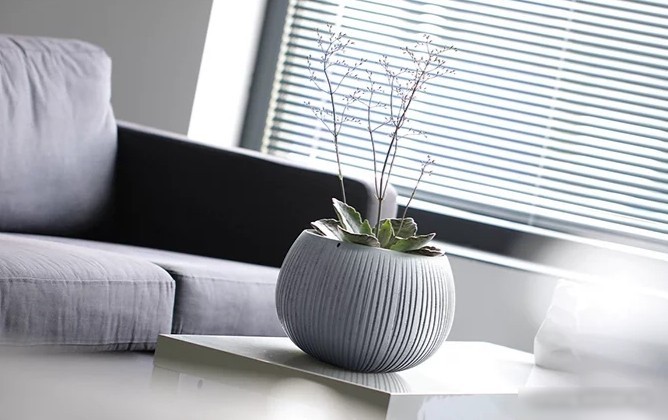 Кашпо Prosperplast Flower Pot DKB150-422U (серый)