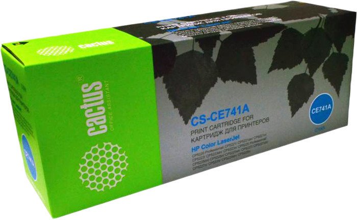 Картридж CACTUS CS-CE741A (аналог HP 307A (CE741A))