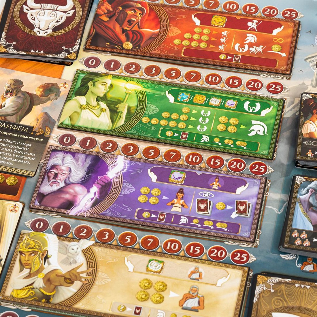 Настольная игра Эврикус Киклады. Легендарное издание