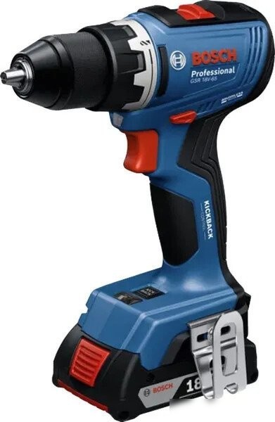 Дрель-шуруповерт Bosch GSR 18V-65 06019N3000 (с 2-мя АКБ, кейс)
