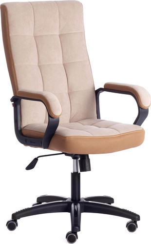 Кресло TetChair Trendy (флок, бежевый/бронзовый)