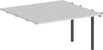 Стол Norden 120x123.8x75 SG.211.WH.44.AN (антрацит/белый)