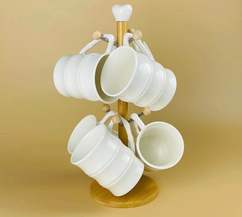 Набор кружек Lenardi Bamboo 140-153 (6шт)