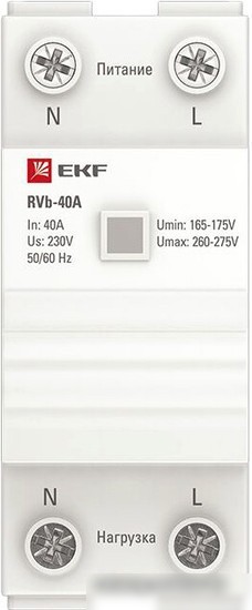 Реле напряжения EKF Basic rvb-63a
