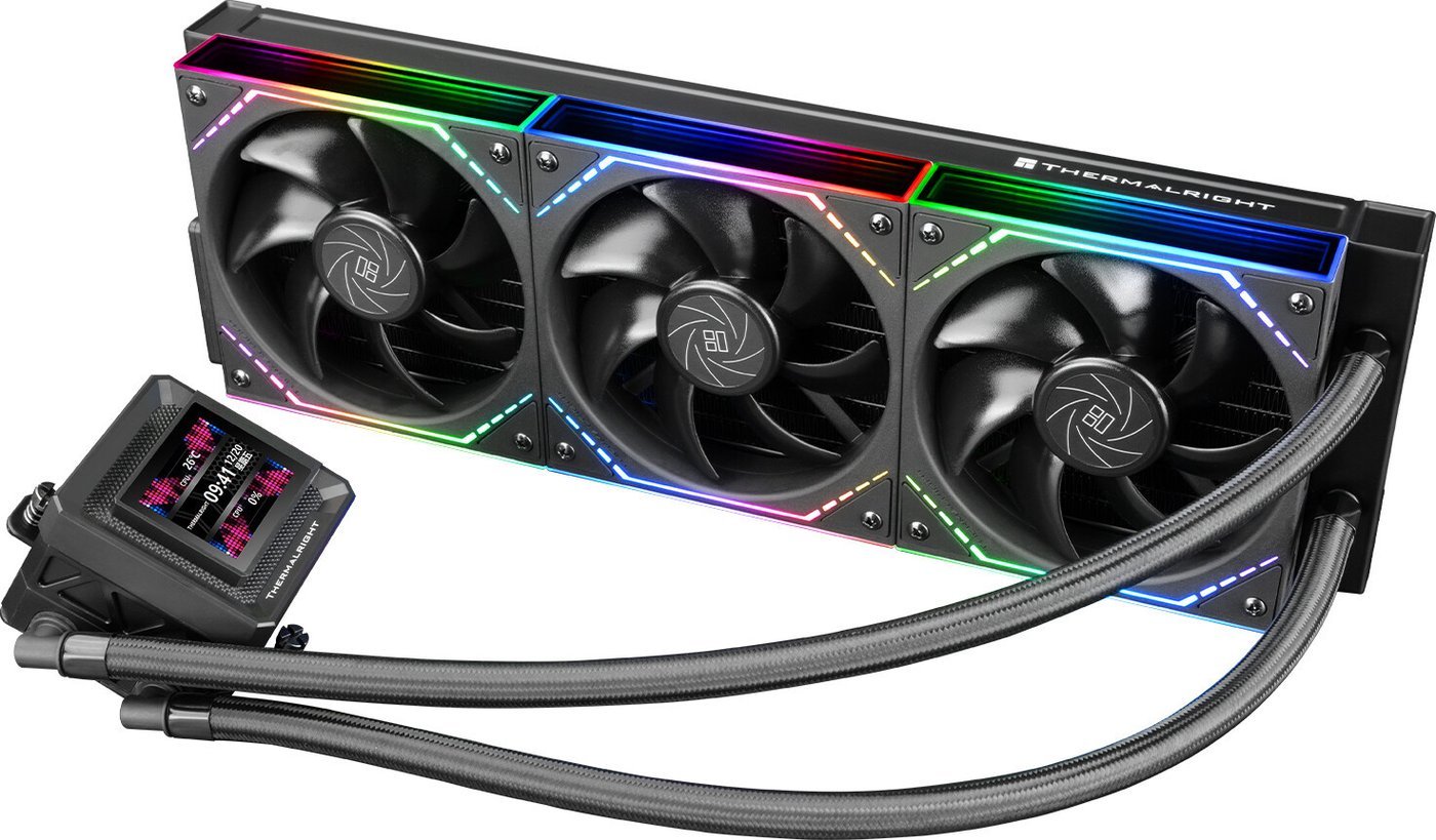 Система жидкостного охлаждения для процессора Thermalright Frozen Warframe 360 SE ARGB V2 (черный)
