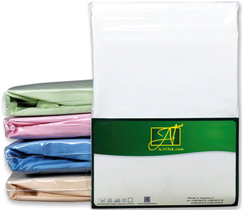 Постельное белье Альвитек Сатин однотонный 220x280 ПР-СО-280-БЕЛ (белый)