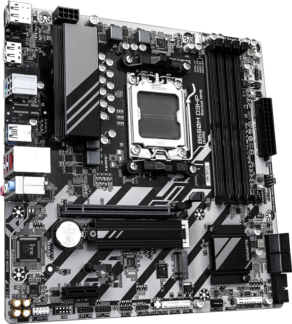 Материнская плата Gigabyte B650M D3HP (rev. 1.3)