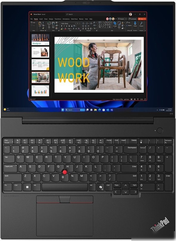 Ноутбук Lenovo ThinkPad E16 Gen 2 AMD 21M6S1F000 + 16 ГБ
