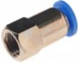 RockForce Фитинг для пласт. трубок 6 мм с внут. резьбой 1/8 RF-SPCF06-01