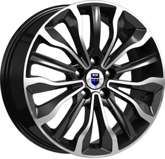 Литые диски K&K Атакама 17x6.5" 5x114.3мм DIA 67.1мм ET 40мм Алмаз черный