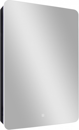 Континент Шкаф с зеркалом Eltoro Black Led 56x86 (правый)
