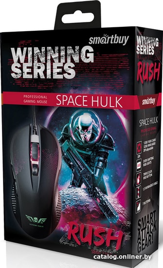 Игровая мышь SmartBuy Rush Space Hulk 735G-K