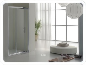Пекам Зеркало Marta 140x80 marta-140x80sp (с подсветкой, с двойным сенсором на прикосновение, подогрев)