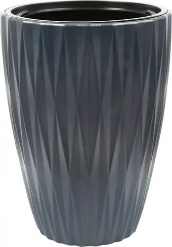 Кашпо Form-Plastic Caro Slim FP-5820-014 (антрацитовый)