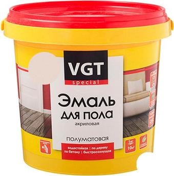 Эмаль VGT Профи для пола База А ВД-АК-1179 1 кг (супербелая)