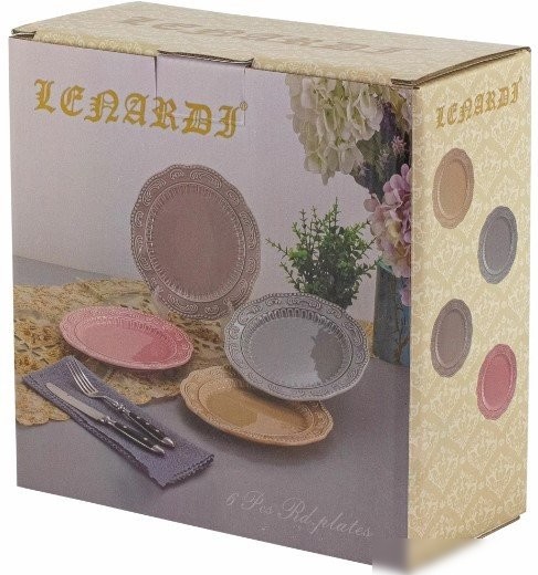 Набор тарелок Lenardi Бавария 110456 (6шт)