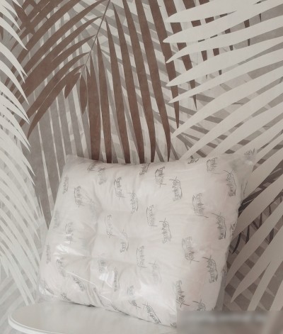 Спальная подушка Familytex ПСС4 Разновысокая овальная (45x65)