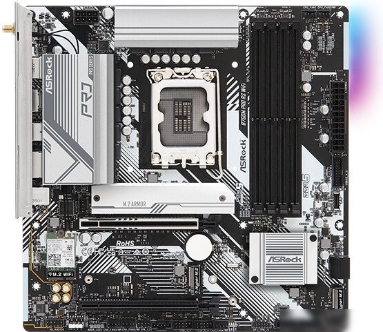 Материнская плата ASRock B760M Pro RS WiFi